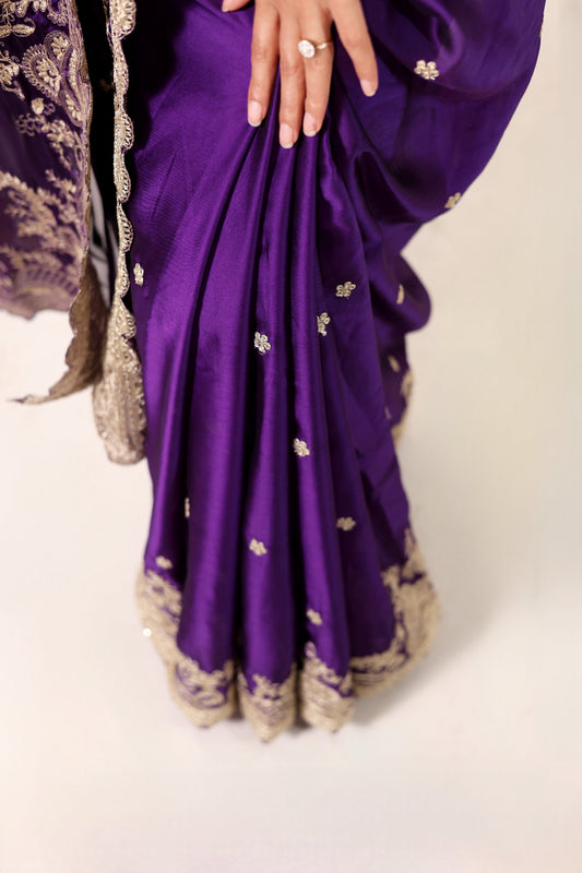 Madhuri – Heavy Soft Rangoli Silk Saree With Sequence Pallu Work